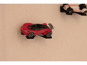 toycar fissaggio a parete hotwheels & scatola di fiammiferi giocattolo accessori gioco 3d print model - Mito3D