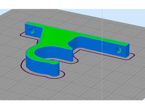 gancho parede parafuso organização 3d print model - Mito3D