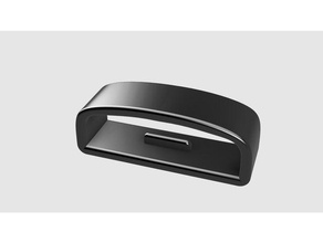 fitbit charge band di fermo hr 3d print model - Mito3D