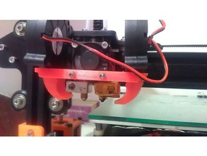 çift körük radyal alanında tevo tarantula fanduct 3d yazıcı aksesuarları blower fan kanalı 3d print model - Mito3D