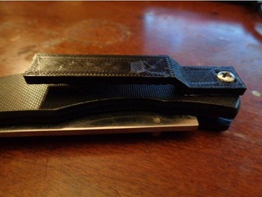 knife clip parts part pocket tool 3d print model - Mito3D