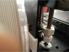 menor porca 8mm vara - i3 mega Impressora 3d de peças anycubic 3d print model - Mito3D