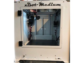 xbot door hinges 3d printer parts hinge 3d print model - Mito3D