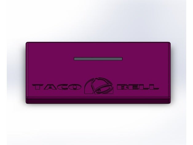 taco phone holder office 3D print model - Mito3D