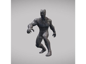 kara panter v01 inspirited model insanlar avengers blackpanther kahraman hulk infinitywars ıronman thor 3d print model - Mito3D