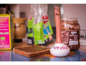 tartineur culbuto cozinha e sala de jantar canivete butterfly manteiga amendoim espalhador 3d print model - Mito3D
