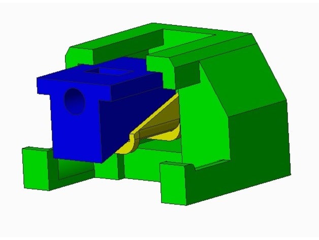 tensor da correia do lado de acesso Impressora 3d peças cinto tevo impressora tarantula y-eixo 3D print model - Mito3D
