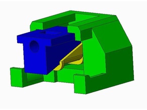 Riemenspanner Seite zugreifen 3d-Drucker Teile Gürtel Gurt-Spanner Spanner tevo tarantula y-Achse 3d print model - Mito3D