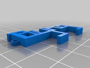 montague bloklu 3d çizgi 3d print model - Mito3D