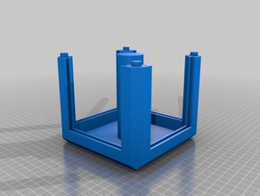 lithophane cube Kunst 3d print model - Mito3D