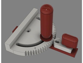 plateau inclinable version 1 Werkzeugmaschinen 3d print model - Mito3D