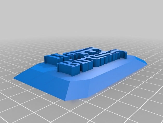 dfk 09 La stampa 3d nome del tag 3D print model - Mito3D