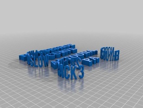 curva a ferro di cavallo josh k La stampa 3d 3d print model - Mito3D