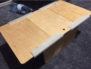 mesa plegable deporte y al aire libre tabla 3d print model - Mito3D