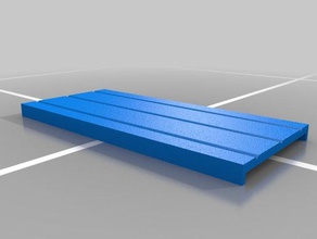 bench slat 3d printing 3d print model - Mito3D