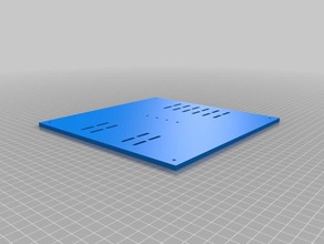 piper 1 3d printer bed configurations parts 3d print model - Mito3D