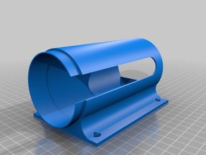gelber sack abroller spender household 3d print model - Mito3D