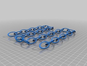 simple chain 3d printing 3d print model - Mito3D