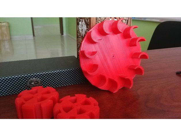 molino de agua La impresión en 3d 3D print model - Mito3D