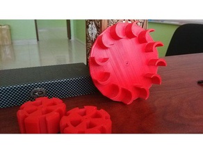 roda d'água A impressão 3d 3d print model - Mito3D