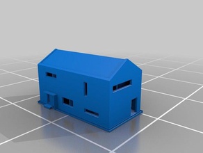house 150qm buildings & structures 3d print model - Mito3D