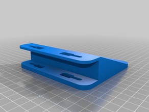 2020 montures L'imprimante 3d de pièces D'ici à fan le mont radds rampes d'accès 3d print model - Mito3D