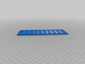 30 keyboard case plate computer 3d print model - Mito3D