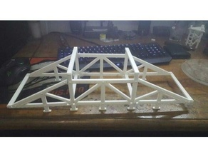 generic bridge buildings & structures building miniature overpass prop 3d print model - Mito3D