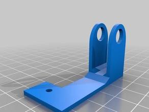 monoprice mini 608 bearing holder upward filament load v2 3d printer parts 3d print model - Mito3D