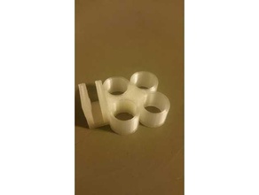copy straw holder glass + cleaner 3d printing 3d print model - Mito3D