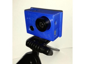 gitup git2p tripod screw mount camera actioncam action cam adapter 3d print model - Mito3D