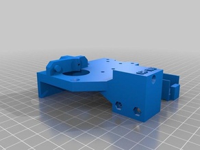 cr-10 déménagé de l'extrudeuse v4 faites glisser la chaîne L'imprimante 3d pièces 3d print model - Mito3D