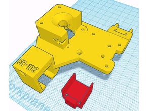 cr-10 verlegt extruder v5 3d-Drucker Teile 3d print model - Mito3D