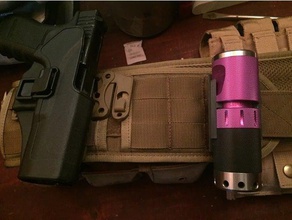 molle trmr titulaire d'attache de câble version L'impression 3d airsoft accessoires grenade 3d print model - Mito3D
