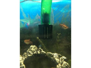 balık güvenli hortum filtre adaptörü - 11 mm tutmak evcil hayvan bağdaştırıcı akvaryum pompa tank su 3d print model - Mito3D
