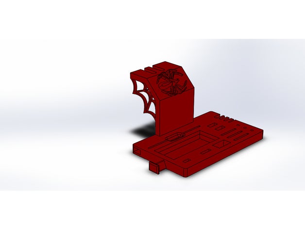 anycubic i3 mega tool caddy spider-design 3d Drucker Zubehör 3D print model - Mito3D