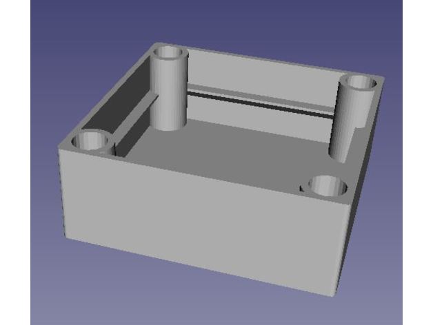 montado en la pared caja eléctrica las piezas de repuesto 3D print model - Mito3D