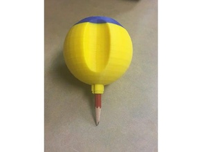 ball grip pen adaptateur 3pouces dispositif adapté adated crayon assistivetech la technologie d'assistance 3d print model - Mito3D
