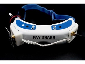 laforge v1 fpv fatshark module couvre r c véhicules 3d print model - Mito3D