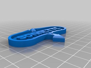 kapı işareti araçlar zili 3d print model - Mito3D