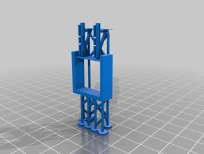prellbock gotthard sbb mechanical toys 3d print model - Mito3D