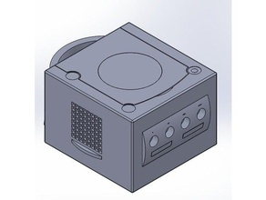 nintendo gamecube réplica props 3d print model - Mito3D
