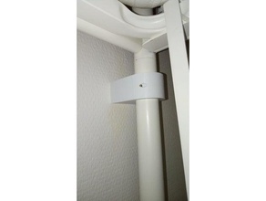 wall bracket ikea sv rta loft bed household supplies mount 3d print model - Mito3D