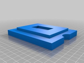 vidrio templado agujero La impresión en 3d 3d print model - Mito3D