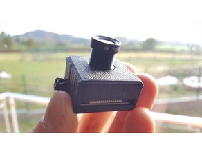 raspberry pi camera case porte-outils & boîtes 3d print model - Mito3D
