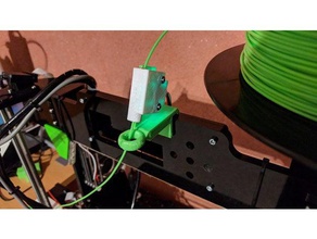 anet a8-filament-guide drei Versionen Inhaber-filament-sensor 3d-Drucker Teile a8 filament filament-sensor guide Halter sensor 3d print model - Mito3D