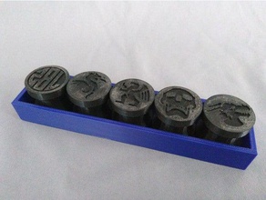 prop wax seal stamps art stamp 3d print model - Mito3D