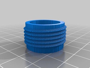 3d slash washingmachineadapter 3d print model - Mito3D