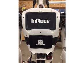 inmoov back plates robotics 3d print model - Mito3D