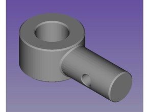 2m moxon vertical mount fibreglass pole squidpole hobby 3d print model - Mito3D